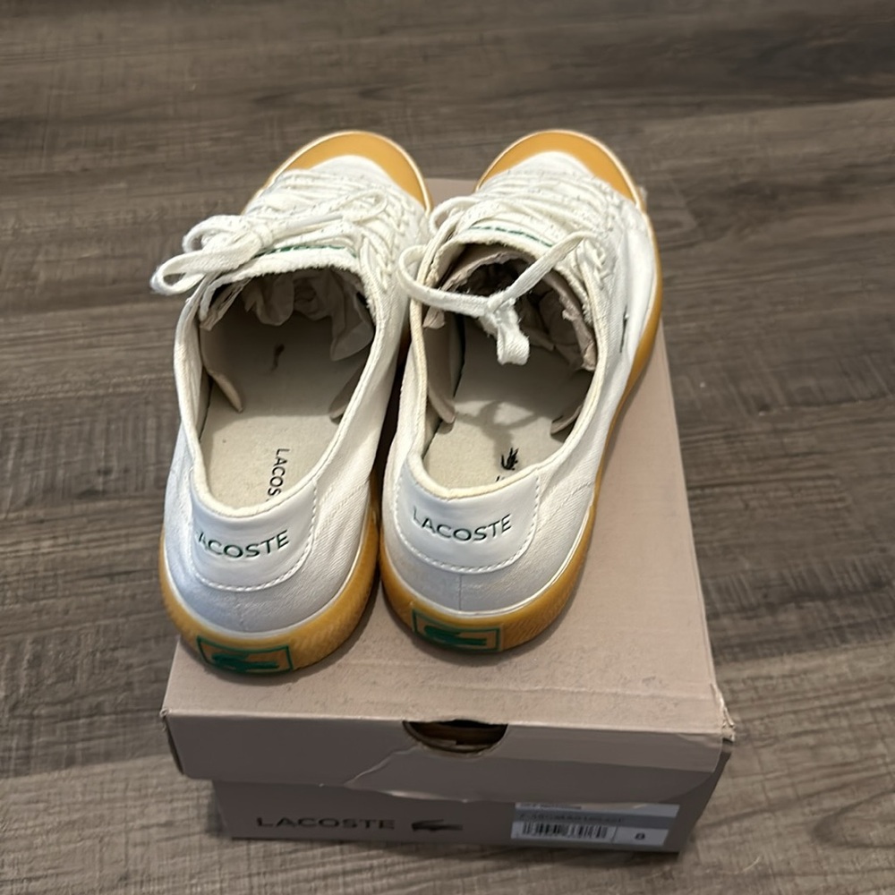 LACOSTE gum sole sneakers - Picture 4 of 6